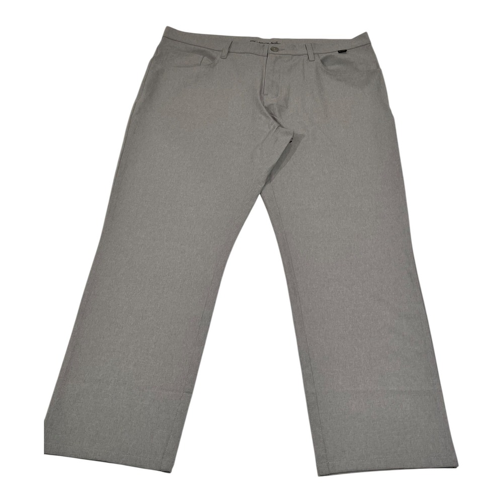 Travis Mathew Men's Golf Pants Gray‎ Size 38 Lightweight Performance Stretch